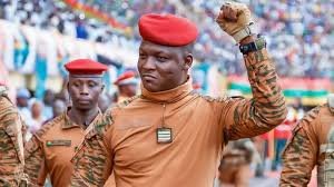 Ibrahim Traoré, président de transition du Burkina Faso depuis 2022